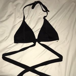 PINK Wrap Bikini Top